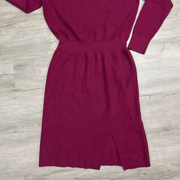 Chelsea28 Cold Shoulder Sweater Dress Women’s Size Large - Picture 9 of 16